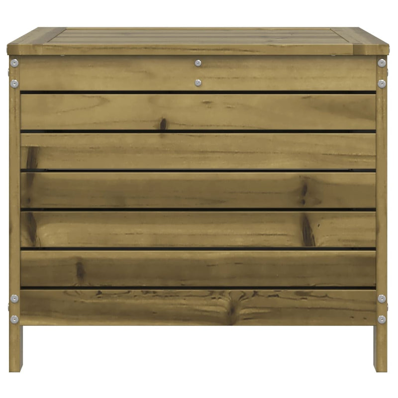vidaXL impregnált fenyőfa kerti lábtartó 62 x 63,5 x 53,5 cm