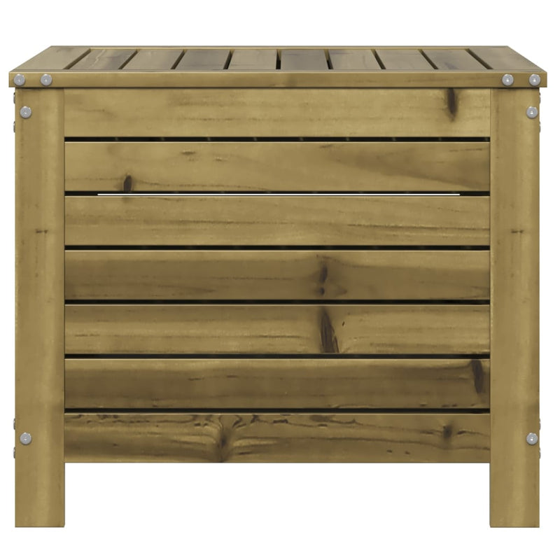 vidaXL impregnált fenyőfa kerti lábtartó 62 x 63,5 x 53,5 cm