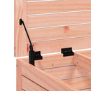 vidaXL tömör duglászfenyő kerti lábzsámoly párnákkal