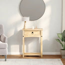 vidaXL Corona tömör fenyőfa konzolasztal 55 x 35 x 73 cm