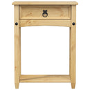 vidaXL Corona tömör fenyőfa konzolasztal 55 x 35 x 73 cm