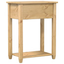 vidaXL Corona tömör fenyőfa konzolasztal 55 x 35 x 73 cm