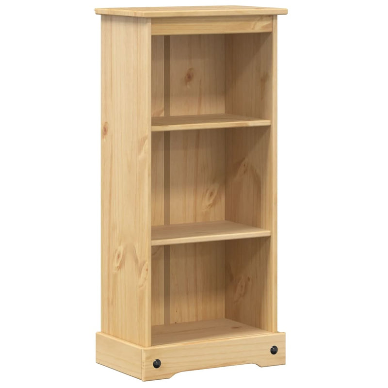 vidaXL Corona tömör fenyőfa könyvszekrény 46 x 29 x 100 cm