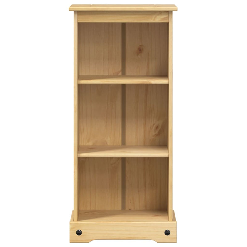 vidaXL Corona tömör fenyőfa könyvszekrény 46 x 29 x 100 cm