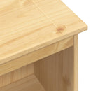 vidaXL Corona tömör fenyőfa könyvszekrény 46 x 29 x 100 cm