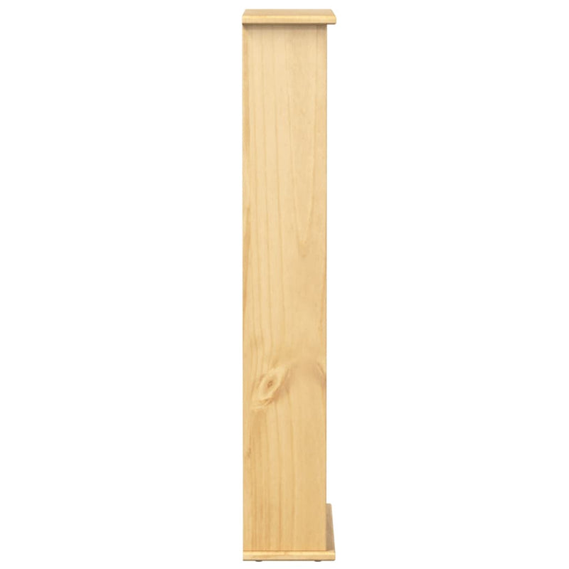 vidaXL Corona tömör fenyőfa CD-szekrény 52 x 17,5 x 103 cm