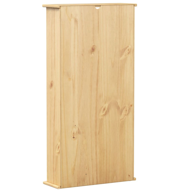 vidaXL Corona tömör fenyőfa CD-szekrény 52 x 17,5 x 103 cm