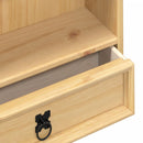 vidaXL Corona tömör fenyőfa CD-szekrény 52 x 17,5 x 103 cm