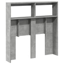 vidaXL betonszürke áthidalószekrény LED-világítással 100 x 17 x 102 cm