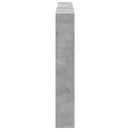 vidaXL betonszürke áthidalószekrény LED-világítással 160 x 17 x 102 cm