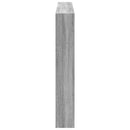 vidaXL szürke sonoma színű áthidalószekrény LED-ekkel 160 x 17 x 102cm