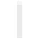 vidaXL fehér áthidalószekrény LED-világítással 220 x 17 x 102 cm