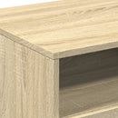 vidaXL sonoma tölgy színű dohányzóasztal LED-lámpákkal 90x49x40 cm
