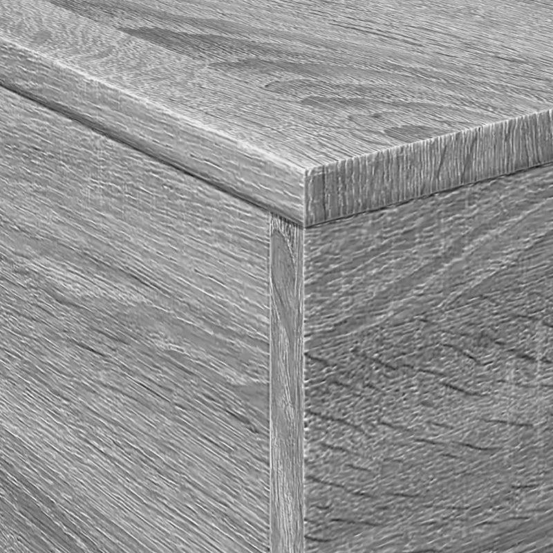 vidaXL szürke sonoma színű dohányzóasztal LED-lámpákkal 50x50x40 cm