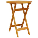 vidaXL tömör akácfa összecsukható kerti asztal Ø60 x 75 cm