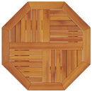 vidaXL tömör akácfa összecsukható kerti asztal Ø60 x 75 cm