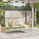 vidaXL bézs polyrattan hintapad 109 x 62 x 40 cm