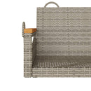 vidaXL szürke polyrattan hintapad 63 x 62 x 40 cm