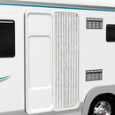 vidaXL világosszürke és fehér zsenília rovarfüggöny 56 x 185 cm