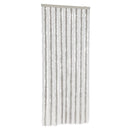 vidaXL világosszürke és fehér zsenília rovarfüggöny 56 x 200 cm