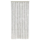 vidaXL világosszürke és fehér zsenília rovarfüggöny 100 x 230 cm