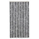 vidaXL szürke és fekete zsenília rovarfüggöny 100 x 230 cm