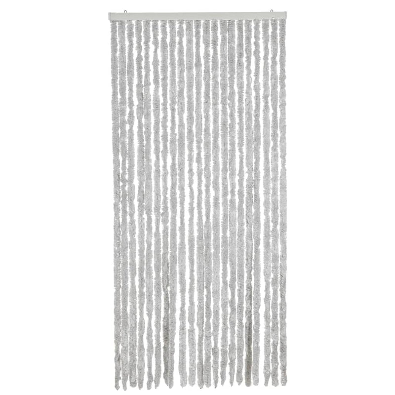 vidaXL szürke zsenília rovarfüggöny 100 x 200 cm