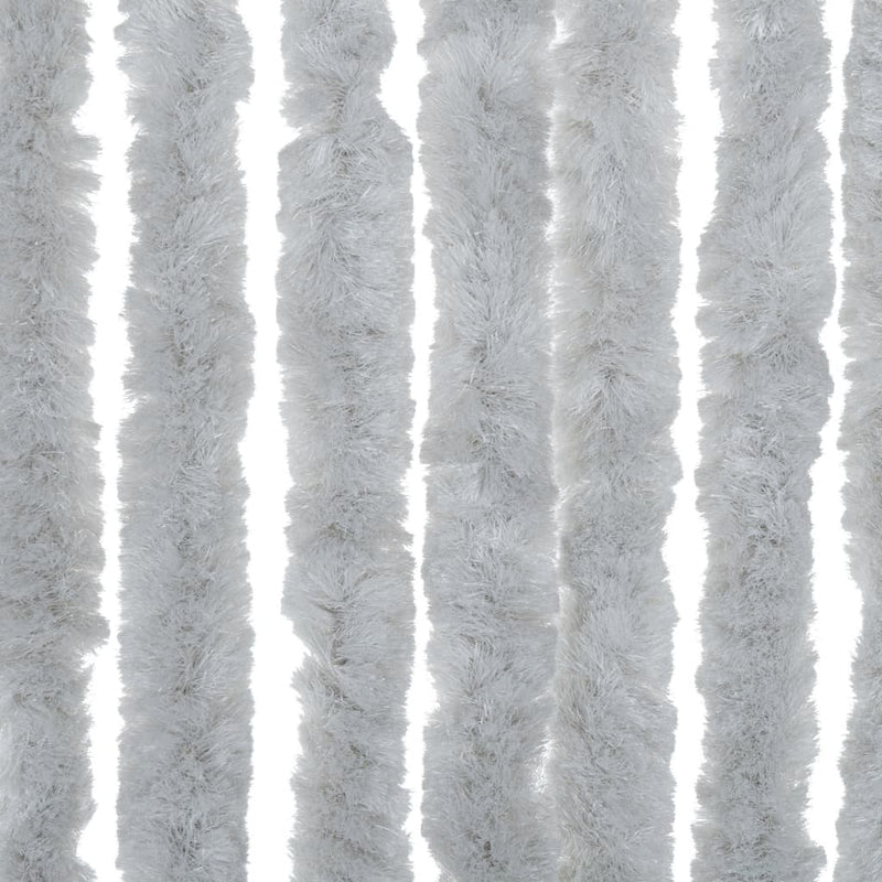 vidaXL szürke zsenília rovarfüggöny 100 x 200 cm