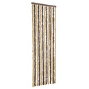 vidaXL sötétbarna és bézs zsenília rovarfüggöny 56x200 cm
