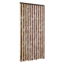 vidaXL bézs és világosbarna zsenília rovarfüggöny 100 x 230 cm