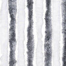 vidaXL szürke és fehér zsenília rovarfüggöny 100 x 200 cm