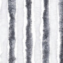 vidaXL szürke és fehér zsenília rovarfüggöny 100 x 230 cm