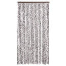 vidaXL barna és bézs zsenília rovarfüggöny 100 x 200 cm