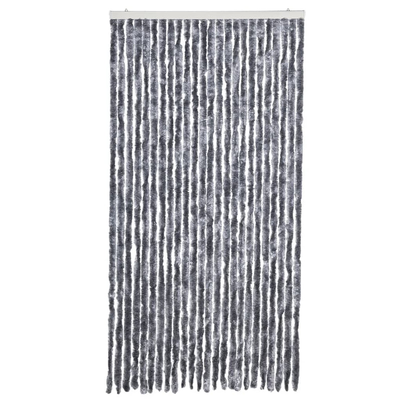 vidaXL ezüst zsenília rovarfüggöny 100 x 200 cm