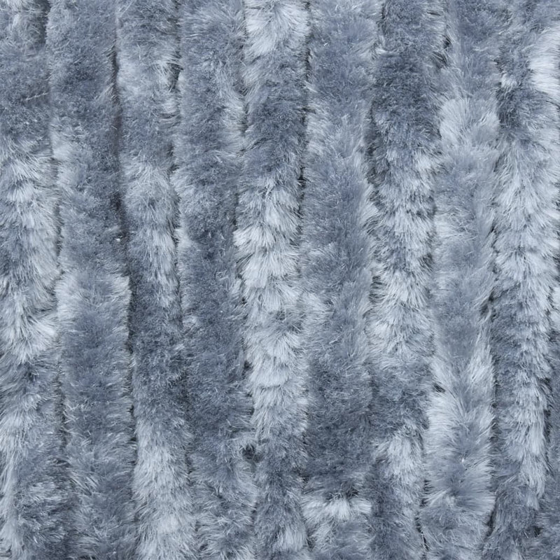 vidaXL ezüst zsenília rovarfüggöny 100 x 200 cm