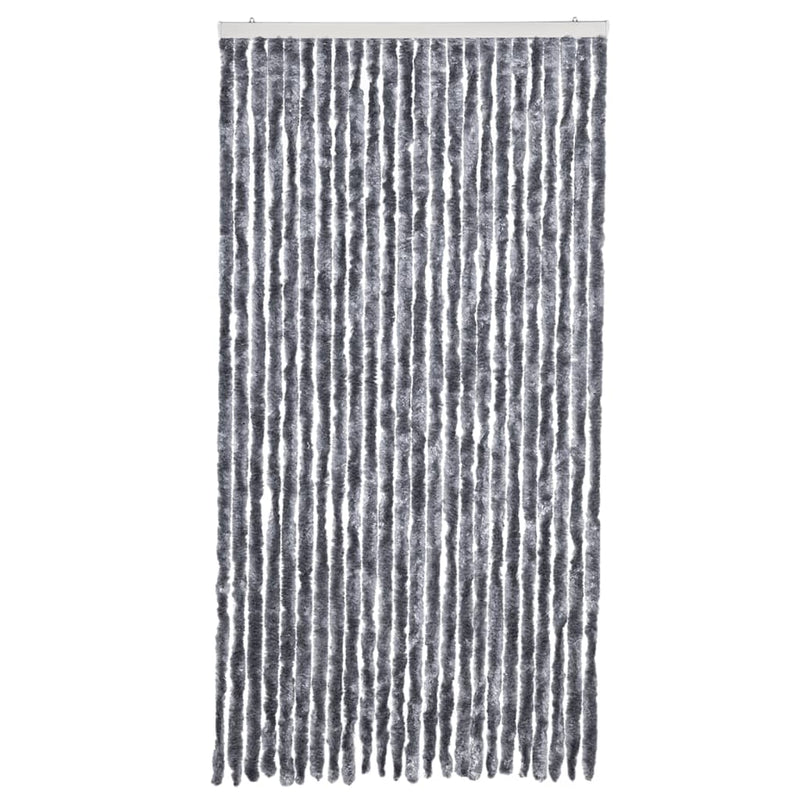 vidaXL ezüst zsenília rovarfüggöny 100 x 230 cm