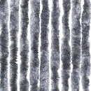 vidaXL ezüst zsenília rovarfüggöny 100 x 230 cm