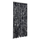 vidaXL antracitszürke zsenília rovarfüggöny 100 x 230 cm