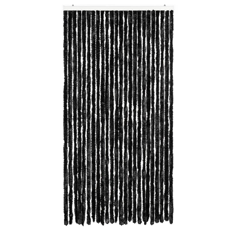 vidaXL antracitszürke zsenília rovarfüggöny 100 x 230 cm