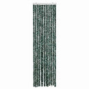 vidaXL zöld és fehér zsenília rovarfüggöny 56 x 200 cm