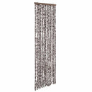 vidaXL bézs és barna zsenília rovarfüggöny 56 x 200 cm