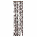 vidaXL bézs és barna zsenília rovarfüggöny 56 x 200 cm