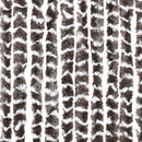 vidaXL barna és fehér zsenília rovarfüggöny 56 x 200 cm