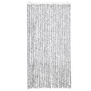 vidaXL világosszürke és sötétszürke zsenília rovarfüggöny 100 x 200 cm