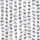 vidaXL világosszürke és sötétszürke zsenília rovarfüggöny 100 x 230 cm