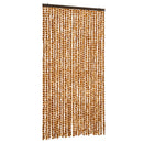 vidaXL okkersárga és fehér zsenília rovarfüggöny 100 x 230 cm