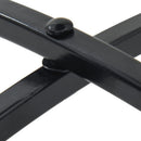 vidaXL terrakotta/fehér kerámia mozaikmintás bisztróasztal Ø50x70 cm