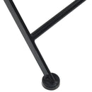 vidaXL 2 db összecsukható kék és fehér kerámia bisztrószék