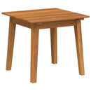 vidaXL Oldal asztal Barna 45 x 45 x 40 cm Tömör Akácfa