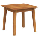 vidaXL Oldal asztal Barna 45 x 45 x 40 cm Tömör Akácfa